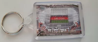 £4.99 • Buy Manchester United FC Man Utd Football Old Trafford Stadium Keyring 35mm X 50mm