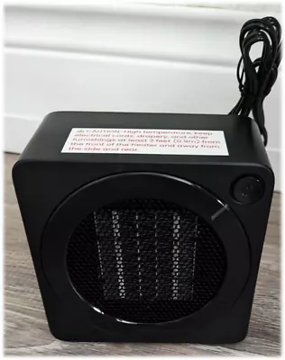 Personal Mini Electric Ceramic Space Heater Small Portable 500W For Room Desktop • $17.99