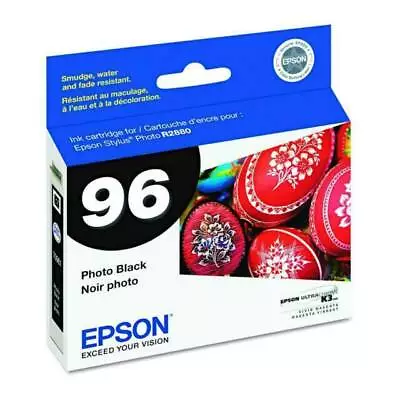 Epson 96 (T096120) Black Ink Cartridge Exp 08/2022 • $6.99