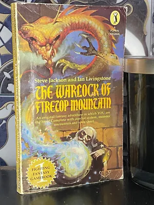 Fighting Fantasy No1 - The Warlock Of Firetop Mountain 1982 (4) • £16.95