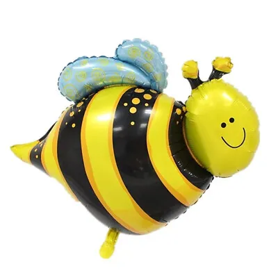 Bee Shape Balloon Foil Mylar Buzzy Celebration Balloon • $7.95