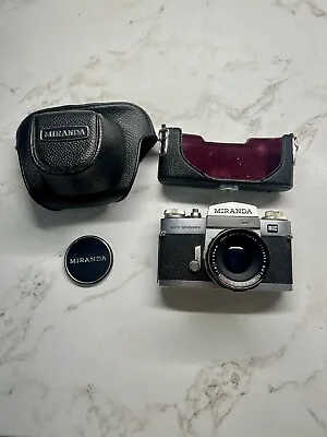 Miranda EE  AIC Auto Sensorex 35mm Film Camera W/ Miranda E 50mm 1.8 Lens & Case • $29.99