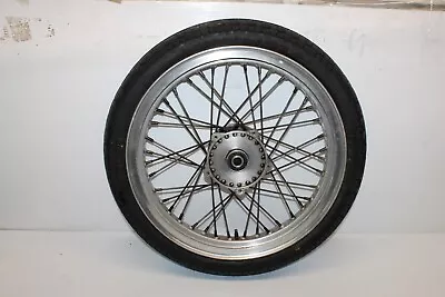 Harley Ironhead XL Sportster FX Single Disc 19  Front Wheel Borrani Rim 43508-74 • $129.99