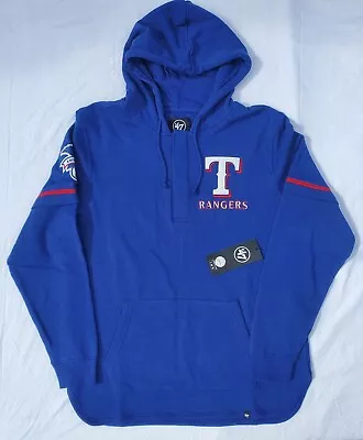 47 Brand MLB Texas Rangers Shortstop Hoodie Sz M-3XL • $55