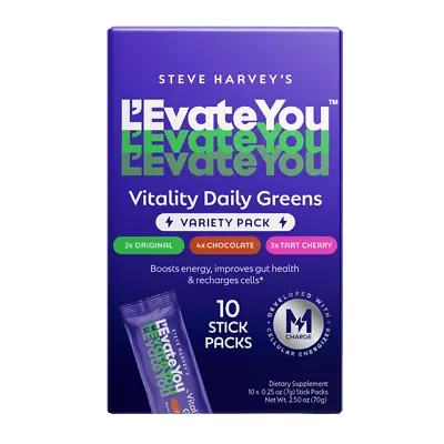 L'Evate You Vitality Daily Greens - Dietary Supplement - Variety - 10 Count • $19.99