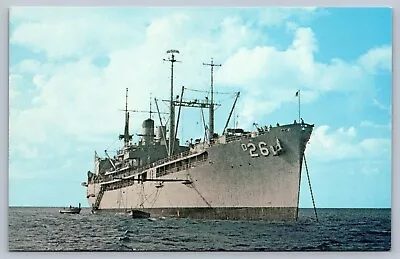 Postcard U.S.S. Shenandoah (AD-26) Destroyer Tender Military Ship • $4.95