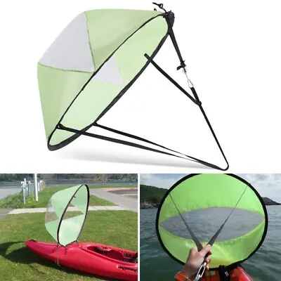 42  Portable Downwind Wind Paddle Instant Popup Board Sail Kayak Accessories UK • £16.73