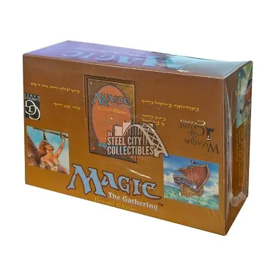 Magic The Gathering Revised Booster Box • $10249.95