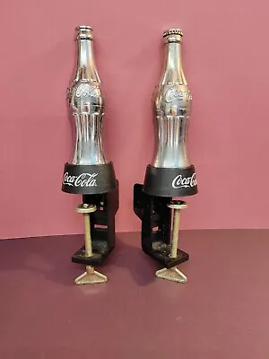 Coca Cola Bar Mounted Metal Bottle Opener X 2 1 Missing Cap • £25.99