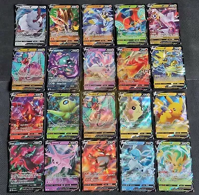 $32.95 • Buy 200 Pokemon Cards Bulk Lot Power Bundle | 2x Ultra Rare V | Aussie Operated
