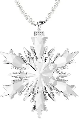 2023 Crystal Annual Edition Christmas Large Snowflake Ornament Limited Edition • $39.78