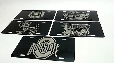 You Pick College University Aluminum License Plate Laser Car Front Tag Sign • $18.99