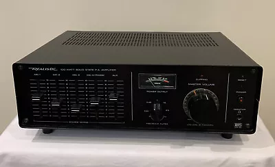 Vintage Realistic MPA-90 Model 32 2024A 100 Watt Solid State PA Amplifier Tested • $84.99