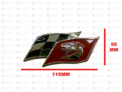Red HSV Racing Flag Badge Emblem Holden Commodore  V8 SV6 SS SV8 GTS R8 Maloo • $25.99