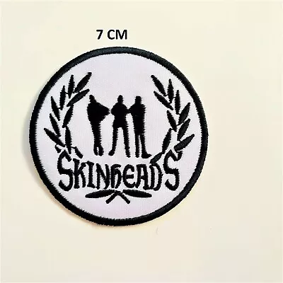 £2.25 • Buy Skinheads Mod Roundel Circle Sew On Iron On Embroidered Patch Jacket Jeans N-152