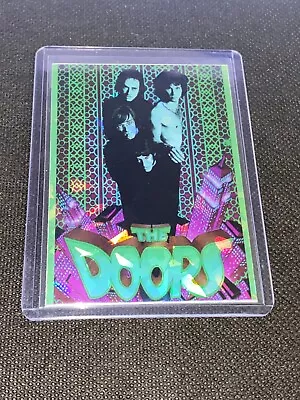 The Doors Concert Poster Refractor Card In Toploader Jim Morrison • $9.99