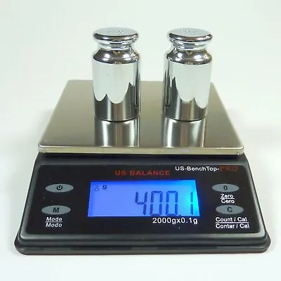 2000g X 0.1g Table Top Digital Scale Gold Herb Gems Gram Oz Calibration Weight • $29.95