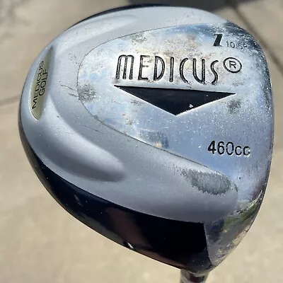 Medicus Golf Driver 1 Wood 10.5° 460cc RH 45  Training Aid Double Hinge Steel • $29.99