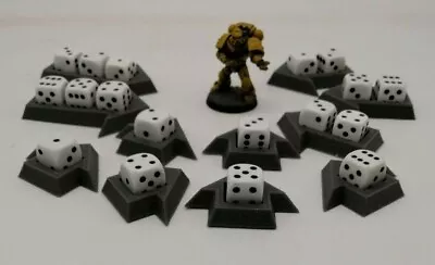 £3 • Buy 12mm Dice Holder, Wound Markers, 40K, AOS, Warhammer, Legion, Wargaming