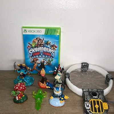 Skylanders Trap Team Xbox 360 Skylanders Figures Lot Starter Pack Game Portal 8 • $69.99