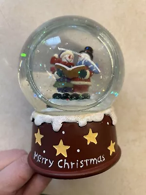 Snow Globe Christmas Caroling Snowmen • $12