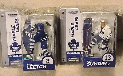 4 Hockey McFarlane Figures - 2 Legends Series Gretzky  1  Sundin & 1 Leetch • $29.99