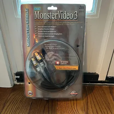 Monster Video 3 Ultra High Performance S-Video Cable • $23.99