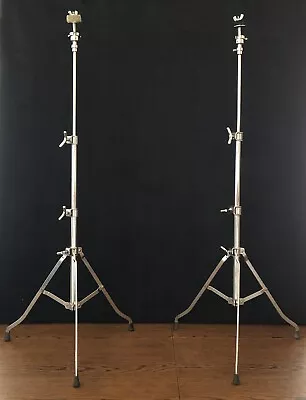 Vintage 60's Rogers Swiv-o-matic Swan Leg Cymbal Stand Pair Very Nice Shape! • $325