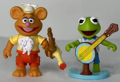 Disney Junior Muppet Babies Figure Toy Play Sets Fozzie Bear & Kermit The Frog • $8.97