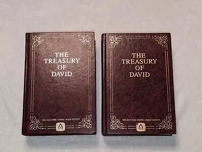 The Treasury Of David Vol 1 & 2 Tho Old Time Gospel Hour Edition Jerry Falwell • $19.95