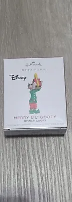 Hallmark 2021 Merry Lil Goofy MINI Ornament • $0.99