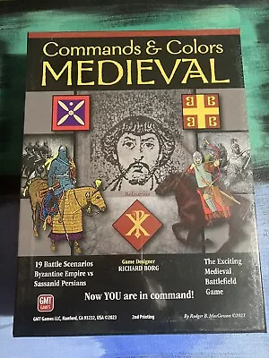 COMMANDS & COLORS MEDIEVAL Board Game NEW SEALED 2023  2nd Print Like Memoir44 • $35