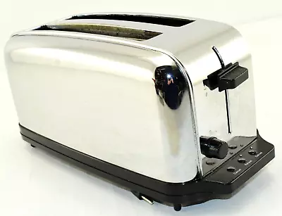 $119.99 • Buy Waring WCT704 Commercial Toaster - Chrome - 4 Slice 2 Slots 50 Slices Per Hour