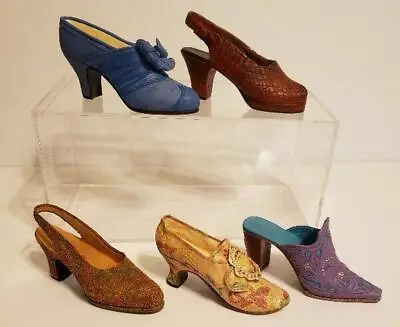 $46.45 • Buy Just The Right Club Decorative Ceramic Shoe High Heel Figurine Lot Lone Star Cou