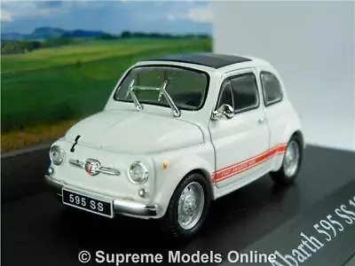 Fiat 500 Abarth 595 Ss Model Car 1:43 Scale 1957 Ixo Atlas 2891017 Mythiques K8 • $73.89