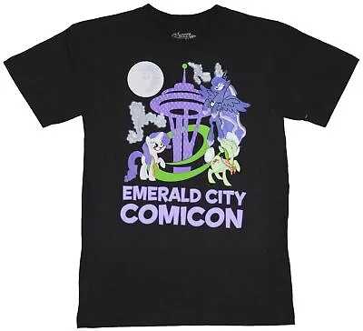 My Little Pony Adult New T-Shirt  - Emerald City Comic Con Space Needle Fun Pic • $12.98