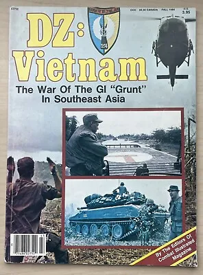 DZ:Vietnam Combat Illustrated Magazine SPECIAL Fall 1984 WAR Veterans Collectors • $9