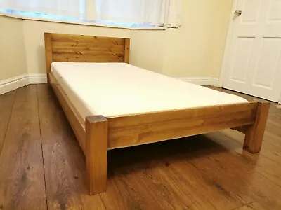 £230 • Buy NEW Modern Attic Or Loft Platform Bed Solid Slats