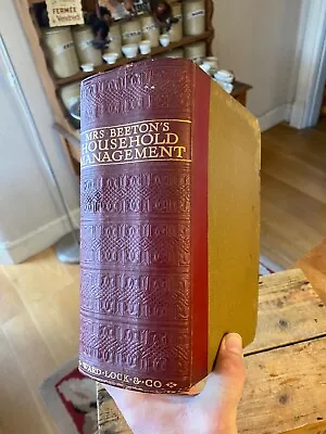 Vintage Mrs Beeton’s Household Management Recipe Cookery Book – Great!  - • £29.99