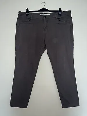 £5 • Buy Women’s M&S Brown Straight Leg Trousers - Size 22
