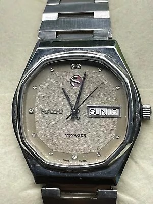 Watch Rado Voyager Day/Date Steel Automatic Knight MEN'S Watch • £240