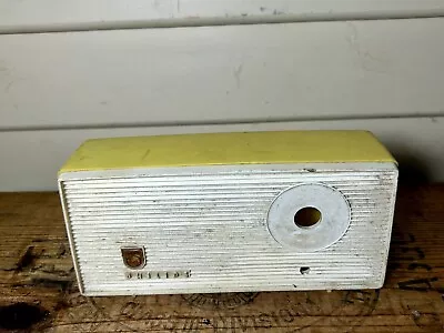 Vintage Philips Swingalong MT4 Radio Case Only Yellow • $29.95