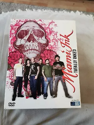 Miami Ink: Totally Inked - The Complete Series DVD Boxset Season 1 - 5 Tattoo • £12.99