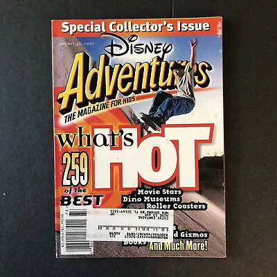 Disney Adventures Magazine August 30 1997 Special Collector's Issue What's Hot • $7.90