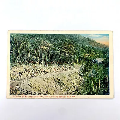 Postcard Massachusetts Mohawk Trail MA Berkshire Hills Turn 1910s Unposted • $1