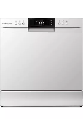 Cookology XL Mini Table Top Dishwasher - White (CTTD8WH) • £75