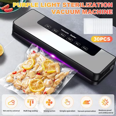 Commercial Vacuum Sealer Machine Seal A Meal Food Saver System With Free Bags US • $30.99