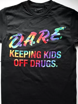 Dare D.A.R.E. Tye Dye Logo Keeping Kids Off Drugs T-Shirt • $15