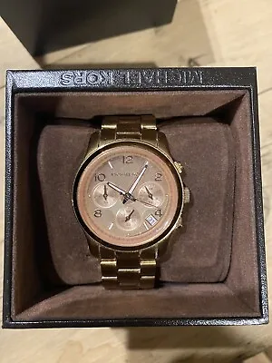 Michael Kors Rose Gold Watch MK5128 • £29