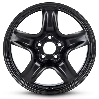 New Wheel For 2008-2012 Chevrolet Malibu 17 Inch Black Steel Rim • $122.51